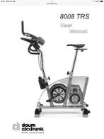 Velo interieur Daum ergo_bike 8008 TRS race pro, Sports & Fitness, Enlèvement, Comme neuf, Vélo d'appartement
