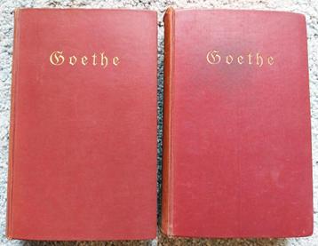 Goethes Werke band 1 und 2 beschikbaar voor biedingen