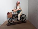 Figurine de boucher à vélo en fer et plastique, Enlèvement ou Envoi, Neuf, Autres types