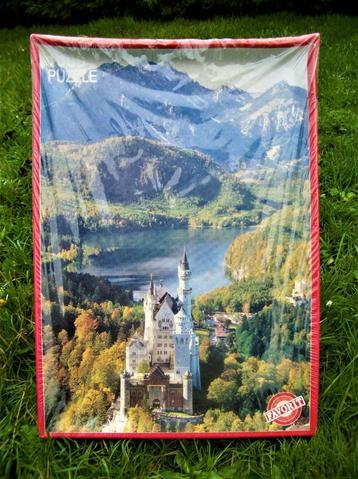 PUZZLE 1000 NEUSCHWANSTEIN - CHÂTEAU BAVIÈRE - NOUVEAU disponible aux enchères