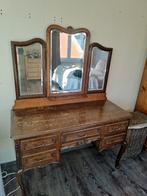 Antieke commode + driedelige spiegel 120 x 90 x 90 (160), Antiek en Kunst, Ophalen