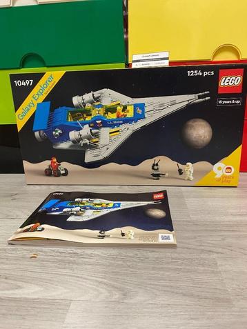 Lego Icons - 10277 Crocodile Loko + 10497 Galaxy Explorer