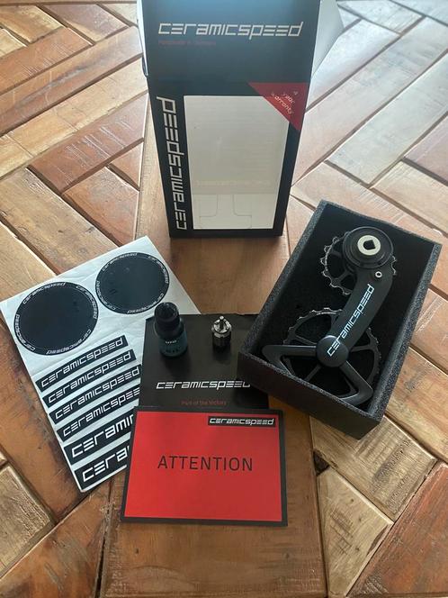 Ceramicspeed OSPW pulley voor sram red/force AXS, Fietsen en Brommers, Fietsonderdelen, Zo goed als nieuw, Racefiets, Derailleur of Ketting