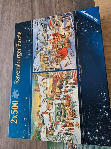 2 Kerstpuzzels Ravensburger beschikbaar voor biedingen