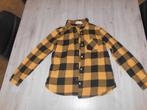 zwart geel carreau hemd maat 146 h&m, Kinderen en Baby's, Kinderkleding | Maat 146, Meisje, H&M, Overhemd of Blouse, Ophalen of Verzenden