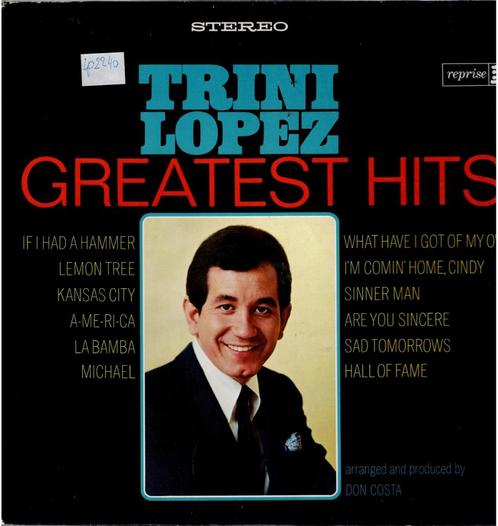 Vinyl, LP    /   Trini Lopez / Led Zeppelin – Greatest Hits!, Cd's en Dvd's, Vinyl | Overige Vinyl, Overige formaten, Ophalen of Verzenden