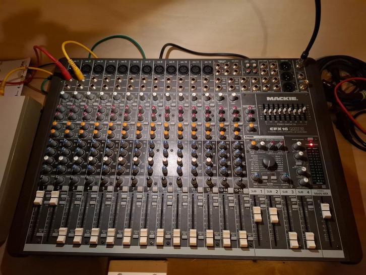 Mackie cfx16 MK2, Muziek en Instrumenten, Mengpanelen, Zo goed als nieuw, 10 tot 20 kanalen, Ophalen
