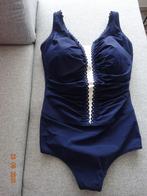 nieuw blauw badpak m44 cup D, Kleding | Dames, Badmode en Zwemkleding, Ophalen of Verzenden, Nieuw, Blauw, Badpak