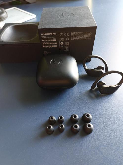 Powerbeats zwart, Audio, Tv en Foto, Hoofdtelefoons, Zo goed als nieuw, Beats, Draadloos, Bluetooth, Ophalen