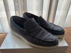 Prachtige mooie originele Giorgio loafers open schoenen 43, Loafers, Blauw, Giorgio, Ophalen of Verzenden