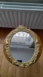 Ovale antieke spiegels in koper, Antiek en Kunst, Ophalen, Ovaal