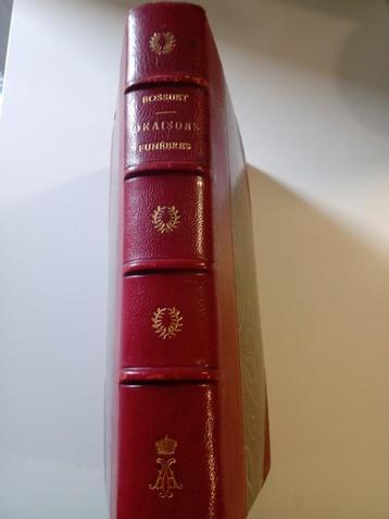 BOSSUET Morroquin Begrafenisrede Prins van Aranberg 1895 beschikbaar voor biedingen