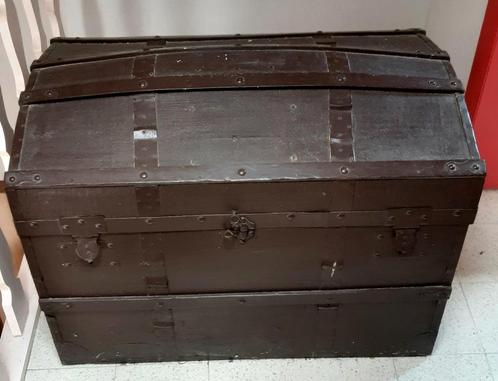 Opbergkoffer, Huis en Inrichting, Woonaccessoires | Kisten, Gebruikt, 50 tot 75 cm, 50 tot 75 cm, 50 tot 100 cm, Overige houtsoorten
