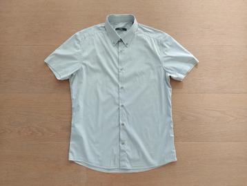 ZEGNA Chemise à manches courtes taille 42 (16 1/2) État TOP!