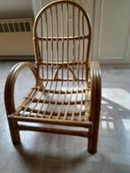 comfortabele fauteuil van rotan, Huis en Inrichting, Fauteuils, Ophalen, Zo goed als nieuw, Campagnard, 50 tot 75 cm