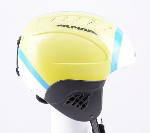 48 49 50 51 52 cm skihelm/snowboardhelm ALPINA CARAT blue, Sport en Fitness, Skiën en Langlaufen, Gebruikt, Overige typen, Ski