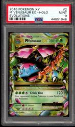 M Venusaur EX PSA 9 - 2/108 - XY - Evolutions 2016, Verzenden, Zo goed als nieuw, Losse kaart