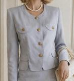 Kortere feestelijke vintage blazer, Vintage, Ophalen of Verzenden, Maat 36 (S)