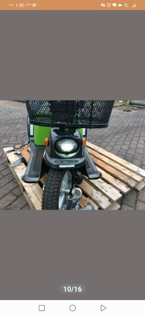 Scootmobiel mezzo 3 Life&mobility met nieuw accu's0488826971, Fietsen en Brommers, Scooters | Yamaha, Zo goed als nieuw, Elektrisch