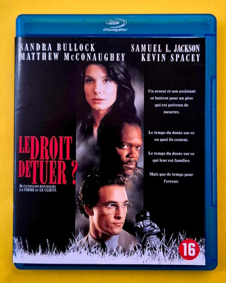 Blu Ray Disc du film Le droit de tuer ? Matthew McConaughey, Cd's en Dvd's, Blu-ray, Zo goed als nieuw, Thrillers en Misdaad, Ophalen of Verzenden