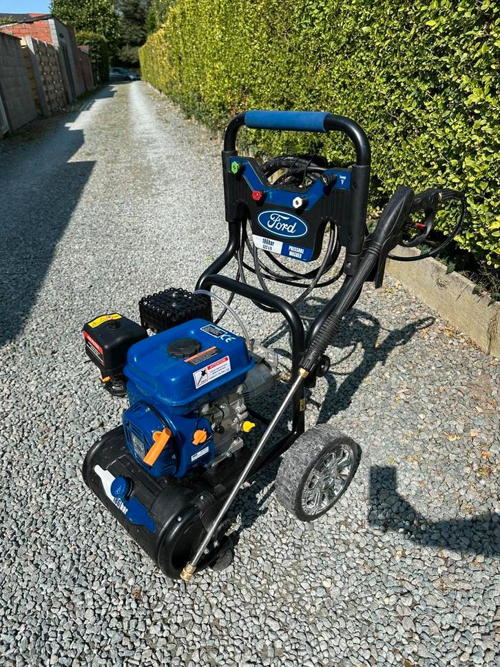 Ford hogedrukreiniger benzine, Tuin en Terras, Hogedrukreinigers, Zo goed als nieuw, Benzine, Ophalen