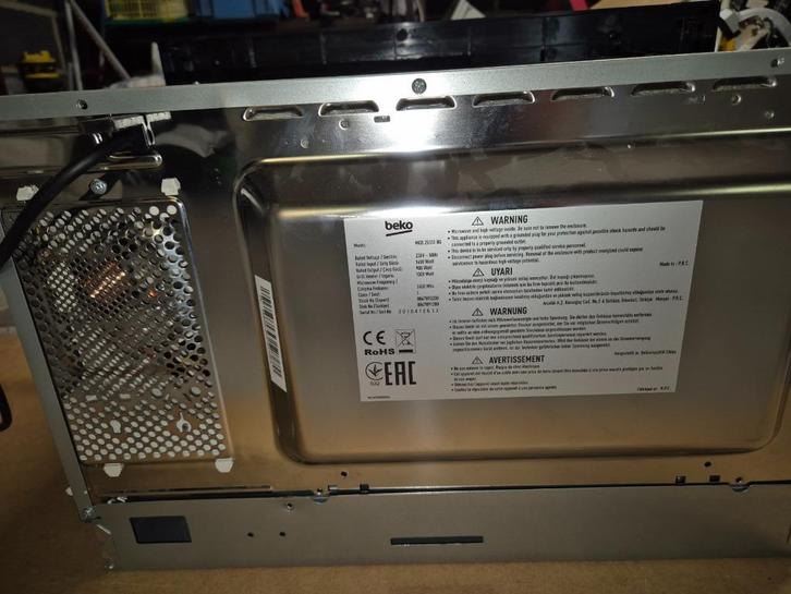 Magnetrongrill, Elektronische apparatuur, Microgolfovens, Zo goed als nieuw, Inbouw, 45 tot 60 cm, Grill, Ophalen of Verzenden