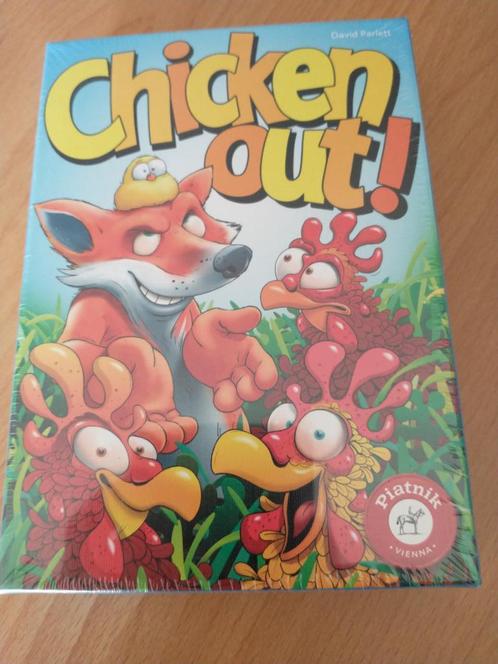 Chicken out - Piatnik, Hobby en Vrije tijd, Gezelschapsspellen | Kaartspellen, Nieuw, Ophalen of Verzenden