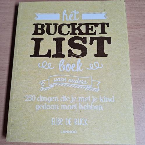 Elise de Rijck - Het Bucketlist Boek voor ouders, Boeken, Hobby en Vrije tijd, Zo goed als nieuw, Ophalen of Verzenden