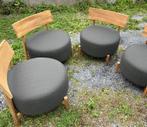 Set v 4 x Jardinico Lounge zetels, Ophalen, 4 zitplaatsen, Teakhout, Nieuw
