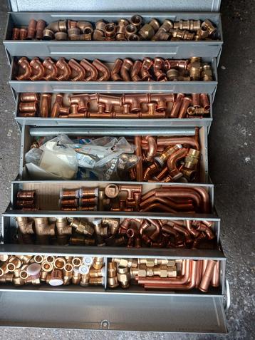 KOPEREN ,GALVA HULPSTUK/PERSKOP INOX,KOPER,RAPEX,VPE KNELKO  beschikbaar voor biedingen