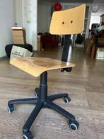 Houten bureaustoel, Ophalen, Gebruikt, Beige, Bureaustoel