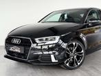 Audi A3 1.0 TFSI *SPORT*COCKPIT*CUIR*JANTES 18'*PDC*NAVI*, Auto's, 4 deurs, Gebruikt, Zwart, Leder