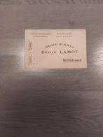 Oude postkaart brouwerij Lamot Willebroek, Verzamelen, Ophalen of Verzenden