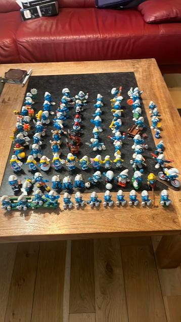 Smurfenfiguren 87 stuks 1970-2000 beschikbaar voor biedingen