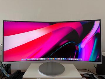 Samsung C34J791 34" Curved Monitor - uitstekende staat beschikbaar voor biedingen