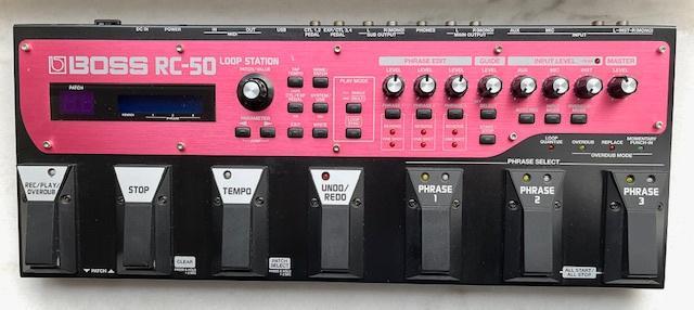 BOUCLEUR BOSS RC50, Musique & Instruments, Effets, Comme neuf, Enlèvement