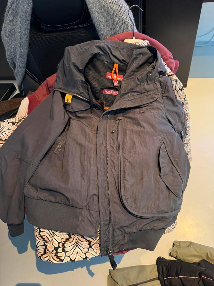 Parajumpers antraciet grijs L, Kleding | Dames, Jassen | Zomer, Zo goed als nieuw, Maat 42/44 (L), Grijs, Ophalen