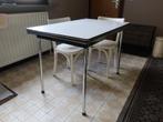 Keukentafel, Ophalen, Overige materialen, Gebruikt, 100 tot 150 cm