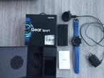 Smartwatch Samsung Gear Sport Compleet, Ophalen, Blauw, Hoogte, Zo goed als nieuw