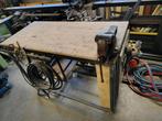 werkbank  op wielen/ lastafel, Doe-het-zelf en Bouw, Ophalen, Zo goed als nieuw