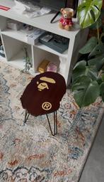 The BAPE Ape Head Side Table, Huis en Inrichting, Stoffering | Tapijten en Vloerkleden, Ophalen of Verzenden, Gebruikt, Bruin