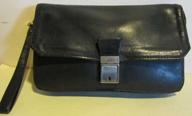 Superzachte nappa leren polstas UNISEX, Carl Seeger! 668, Handtassen en Accessoires, Tassen | Damestassen, Zo goed als nieuw, Overige typen