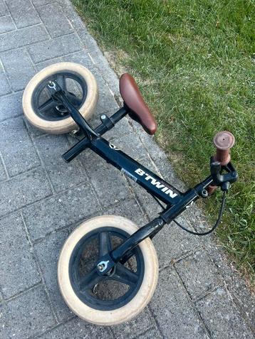 Loopfiets B’TWIN zwart, Enlèvement, Utilisé, Vélo d'équilibre