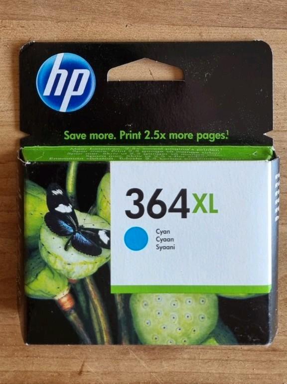 HP 364XL High Yield Cyan Original Ink Cartridge, Computers en Software, Printerbenodigdheden, Zo goed als nieuw, Cartridge, Ophalen of Verzenden