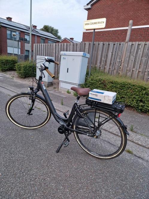 elektrische fiets prophete middenmotor in prefecte staat met, Fietsen en Brommers, Elektrische fietsen, Ophalen
