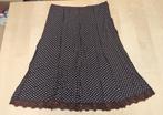 Bruine rok maat XL, Bruin, Maat 46/48 (XL) of groter, Ophalen of Verzenden, Zo goed als nieuw
