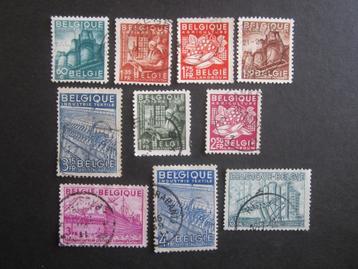 Timbres Belgique - Lot entre N761 et 768 oblitérés