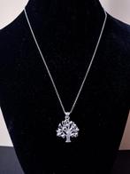 Nouveau collier arbre de vie en argent sterling 925 et zirco, Neuf, Argent, Argent, Avec pendentif