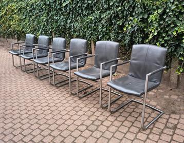Prachtige Design Stoelen Henders En Hazel Lederen Bekleding  beschikbaar voor biedingen