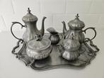 Tin koffie en thee service, Antiek en Kunst, Antiek | Tin, Ophalen
